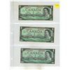 Image 1 : (3) 1967 Canada One Dollar.