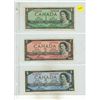 Image 1 : 1954 Canada One, Two, Five Dollar.