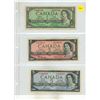Image 1 : 1954 Canada One, Two, Five Dollar.