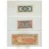 Image 4 : (5) Sheets of Foreign Currency Notes. (Total  15 Notes)