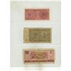 Image 6 : (5) Sheets of Foreign Currency Notes. (Total  15 Notes)