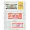 Image 2 : (5) Sheets of Foreign Currency Notes. (Total  16 Notes)
