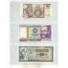 Image 7 : (5) Sheets of Foreign Currency Notes. (Total  16 Notes)