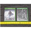Image 1 : (2) X-Box One Games – Skyrim & Shadow of Mordor