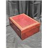 Image 7 : Jewelry Box with Turquoise Toned Fashion Jewelry (insert mechanism has some damage)