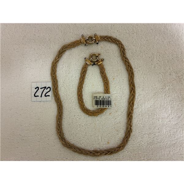 Fifth Avenue Collection “One of a Kind” Bracelet & Necklace Set