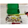 Image 2 : Green Tackle Box w/ Tackle