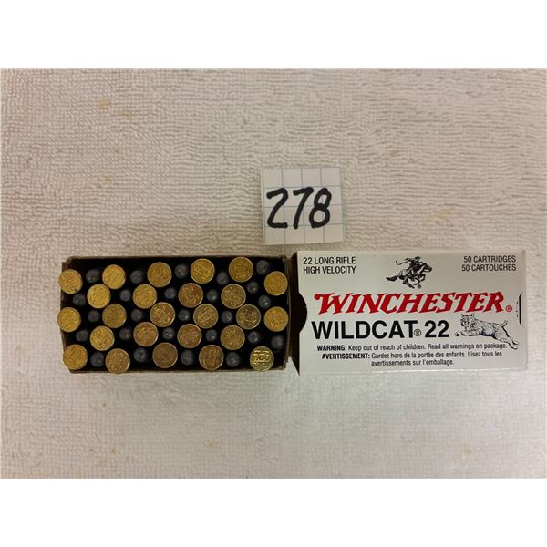 .22 Long Rifle Winchester Wildcat Ammo