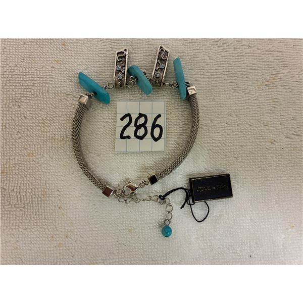 Fifth Avenue Collection "I Like It, I Love It" Turquoise Style Bracelet
