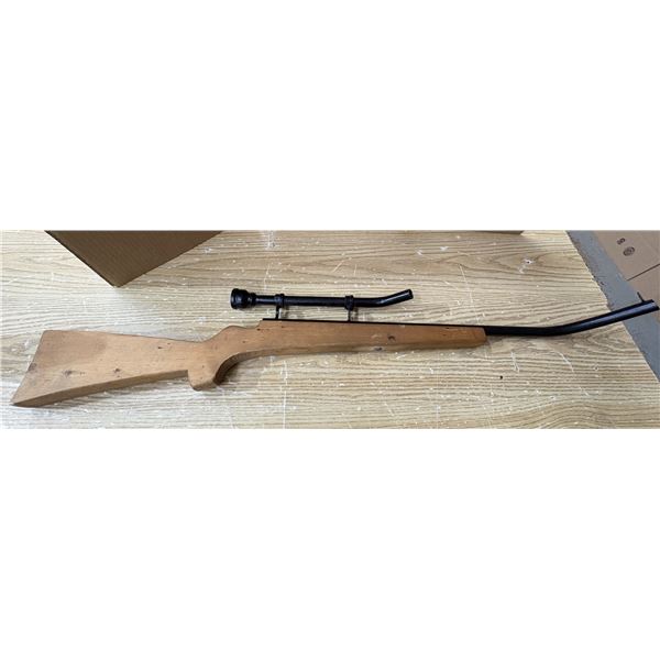 Homemade Curved Barroll Toy Gun