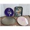 Image 1 : (3) Trays and Lazy Susan