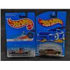 Image 2 : (3) HotWheels – 2000 #249 Porsche 911 GTI-98, 2000 #250 1959 Impala, 1996 First Editions Ch