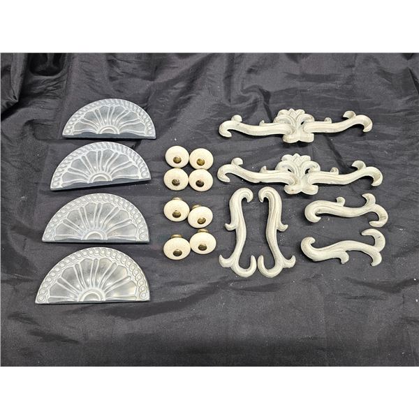 Vintage Style Cabinet Hardware Lot