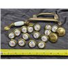Image 1 : Vintage Style Brass Coloured Hardware Lot