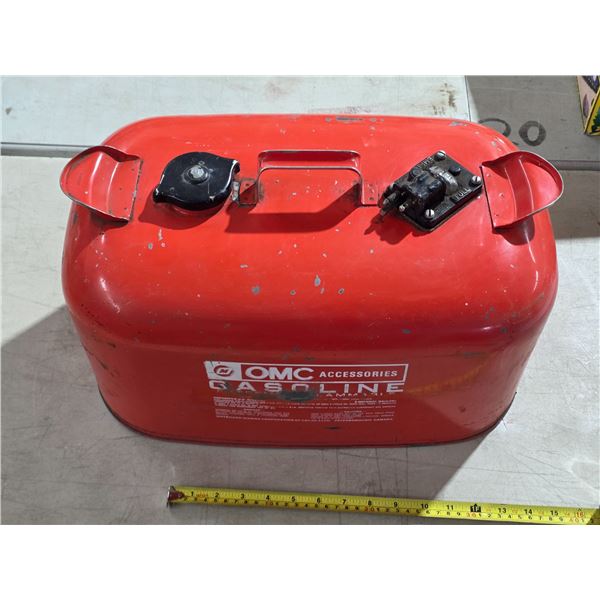 Vintage boat gas tank