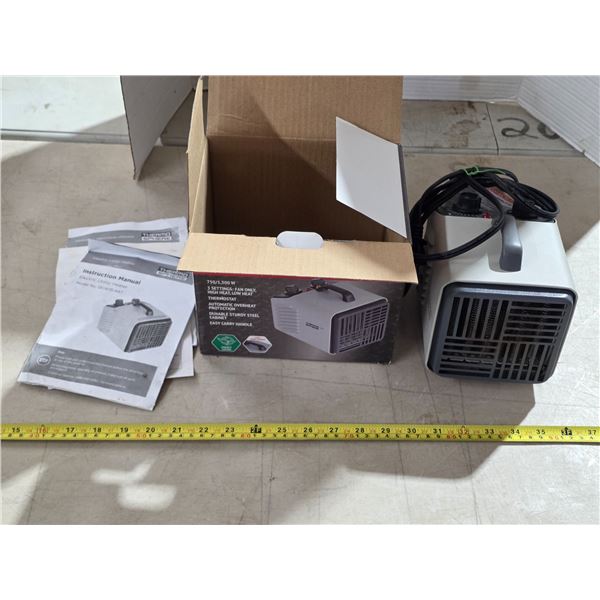 Shop heater in original box- untested