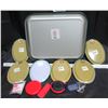 Image 3 : Vintage Coca Cola Tray, SantaClaus and 6 Small Coca Cola Chips Trays and 6 misc. ITEMS