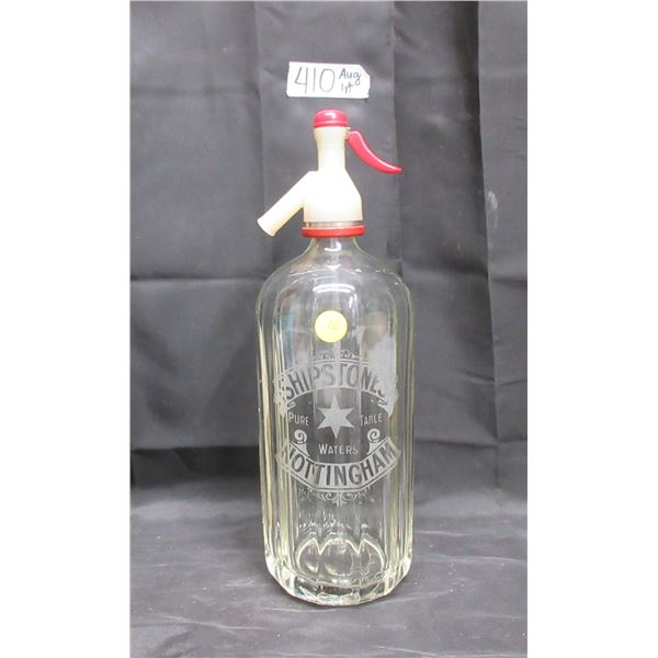 Shiptone's Nottingham Eng. Soda Bottle