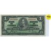 Image 1 : 1937 King George 1 dollar bill