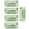 Image 2 : 5 1978 Uncirculated Bills