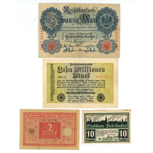 3 German Bill 1914 and 1923