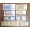 Image 3 : 9 Vintage Uncirculated Bills
