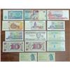 Image 1 : 14 Uncirculated Foreign Vintage Bills