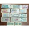Image 3 : 14 Uncirculated Foreign Vintage Bills