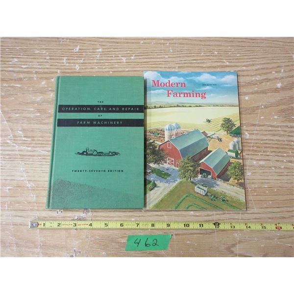 (2) Care + Reparir of Form Machinery, Modern, Farming, and John Deere Related Catalogs