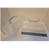 Image 2 : Set of Three Plastic Storage Boxes