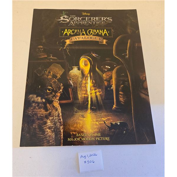 Disney The Sorcerer's Apprentice Arcana Cabana Catalogue
