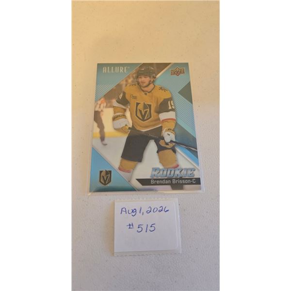 Brendan Brisson Rookie Card