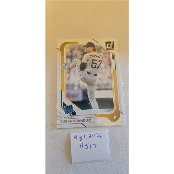 Bubba Chandler Rookie Card