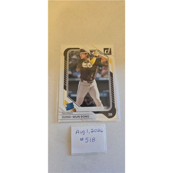Sung-Mun Song Rookie Card