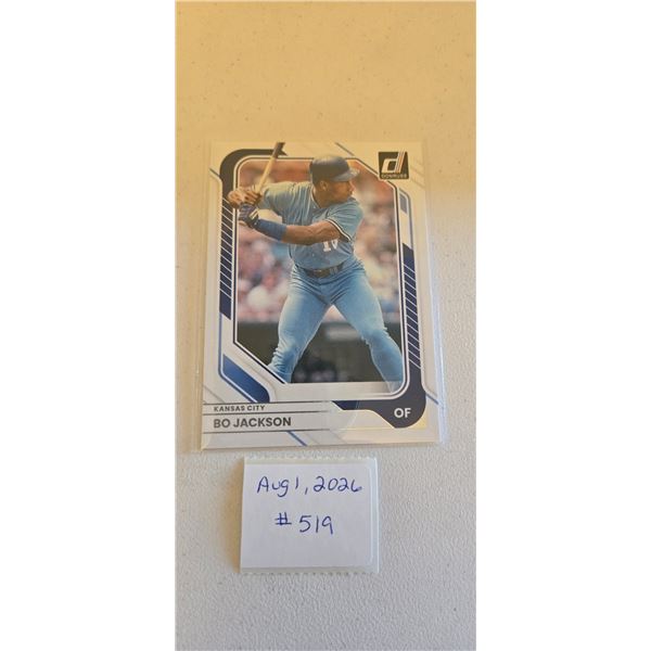 Bo Jackson Card