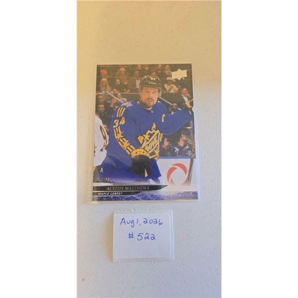 Auston Matthews Card