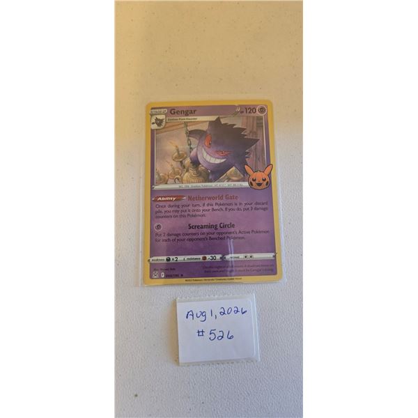 Gengar Card