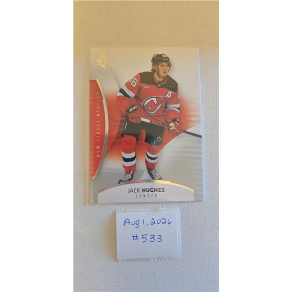 Jack Hughes Card