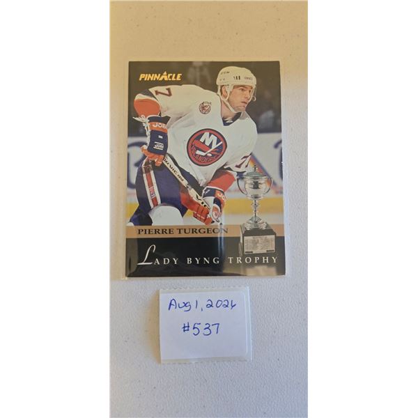 Pierre Turgeon Lady Byng Trophy