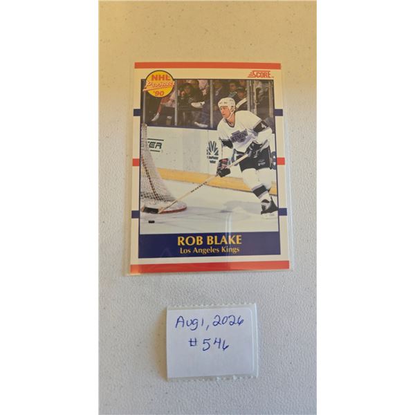 Rob Blake NHL Prospect Card