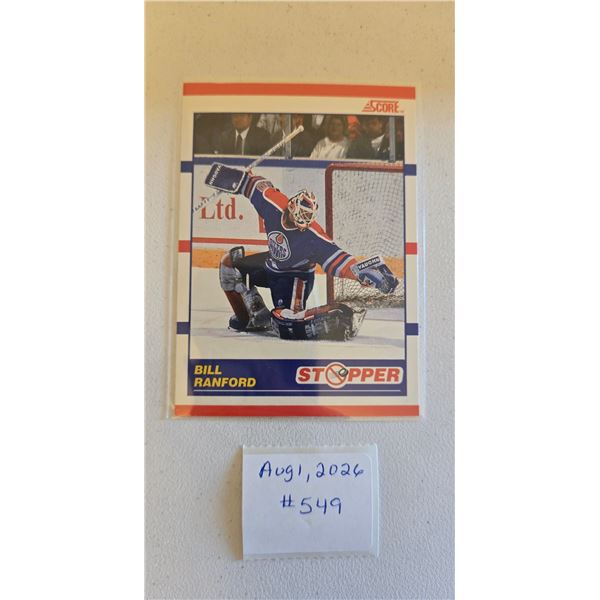 Bill Ranford Stopper Card