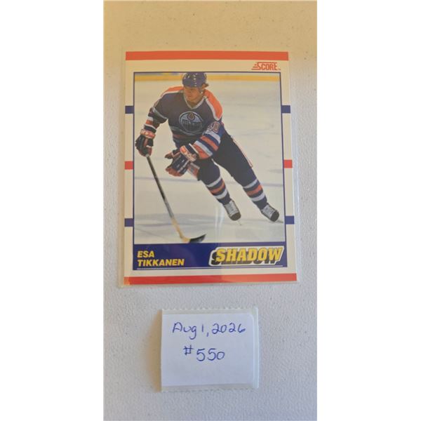 Esa Tikkanen Shadow Card