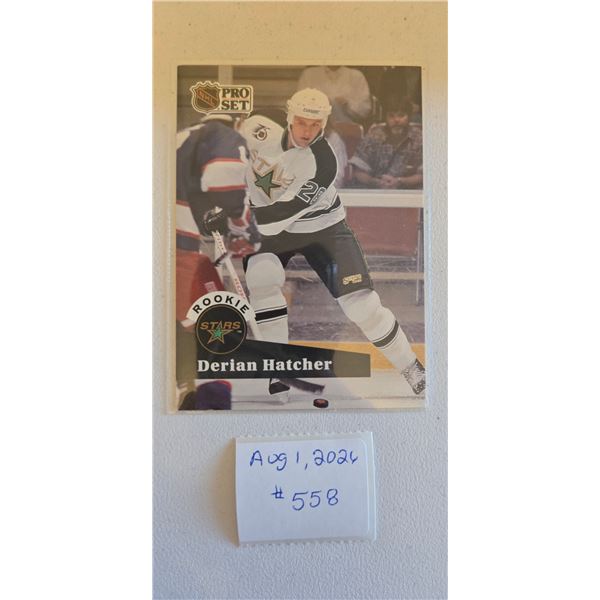 Derian Hatcher Rookie Card