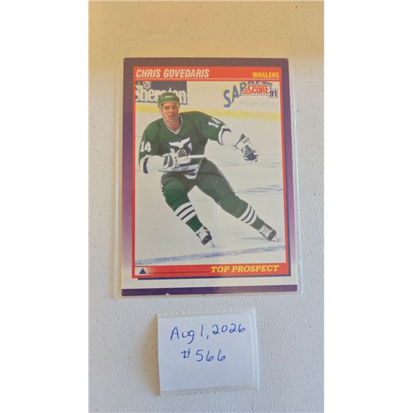 Chris Govedaris Top Prospect Card