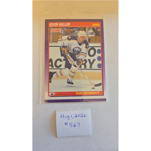 Kevin Haller Top Prospect Card