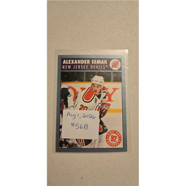 Alexander Semak Top Prospect Card