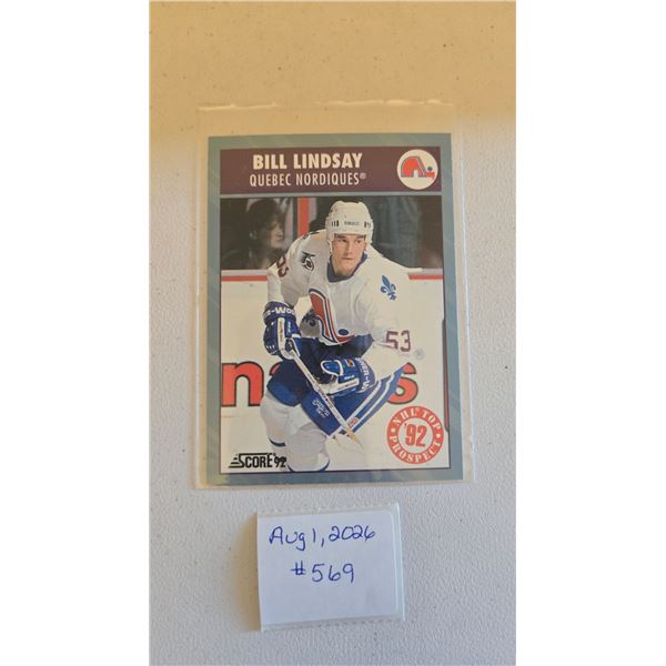 Bill Lindsay Top Prospect Card