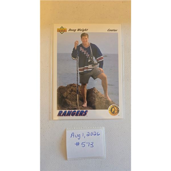 Doug Weight Star Rookie Card