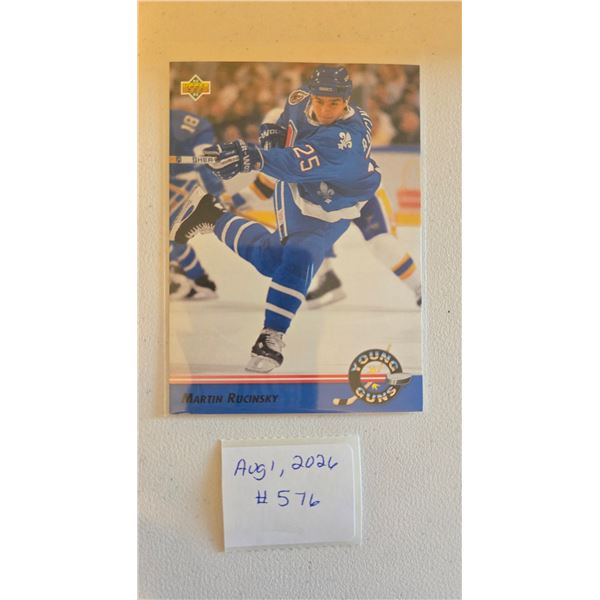 Martin Rucinsky Young Guns Card