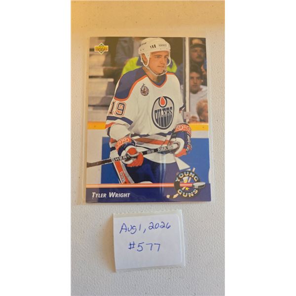 Tyler Wright Young Guns Card